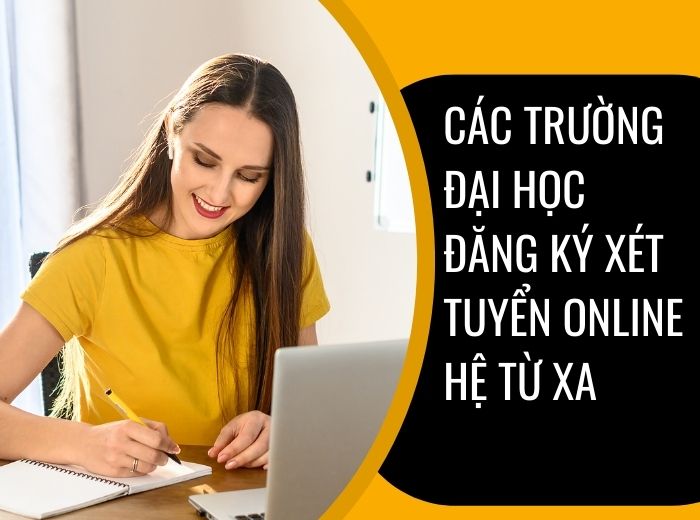 các trường đăng ký xét tuyển online