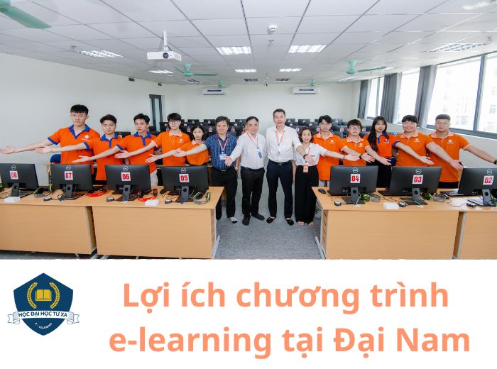 Review lợi ích của chương trình e-learning đại học đại nam hệ từ xa