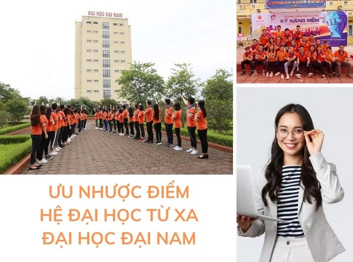 Review ưu nhược điểm đại học đại nam hệ từ xa