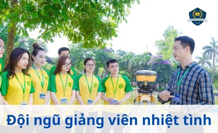 Đội ngũ giảng viên nhiệt tình